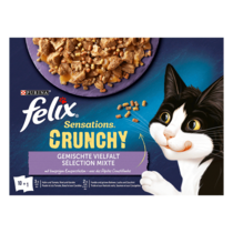 FELIX® Sensations Crunchy Geschmacksvielfalt mit Gemüse