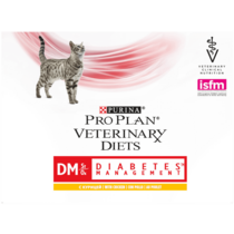 PRO PLAN VETERINARY DIETS Feline DM Diabetes Management Complete Huhn Vorderansicht