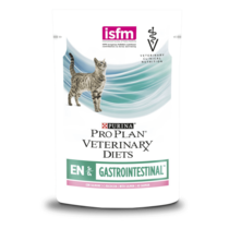 PRO PLAN VETERINARY DIETS Feline EN Gastrointestinal™ Nassfutter Lachs Vorderansicht