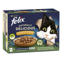 FELIX® Naturally Delicious Geschmacksvielfalt Wiese Seitenansicht