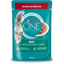 Purina ONE® Adult mit Rind & Karotten