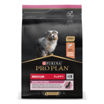 PRO PLAN MEDIUM PUPPY für sensible Haut reich an Lachs