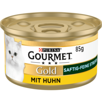 GOURMET Gold Saftig-feine Streifen mit Huhn Produktshot