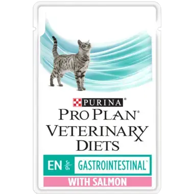 PRO PLAN VETERINARY DIETS EN Gastrointestinal Salmon Wet Cat Food Pouch