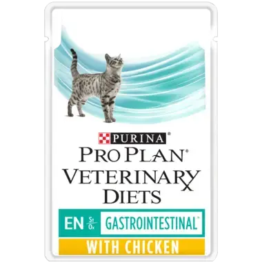 PRO PLAN VETERINARY DIETS EN Gastrointestinal Chicken Wet Cat Food Pouch