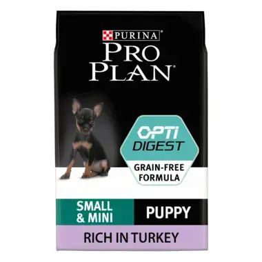 PRO PLAN® Small and Mini Puppy Grain Free Sensitive Digestion Turkey Dry Dog Food