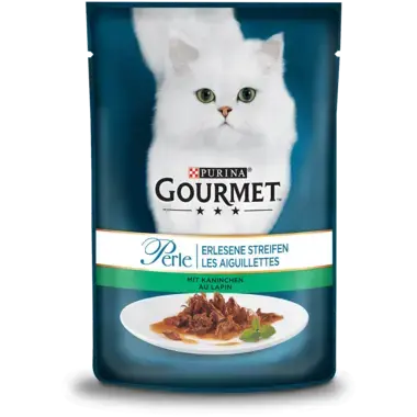 GOURMET™ Perle Erlesene Streifen mit Kaninchen Vorderansicht