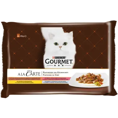 GOURMET™ A la Carte Raffinessen des Küchenchefs mit Sardine, Ente, Geflügel, Forelle Vorderansicht