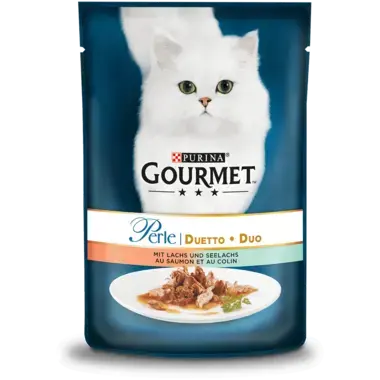 GOURMET™ Perle Duetto mit Lachs und Seelachs Vorderansicht