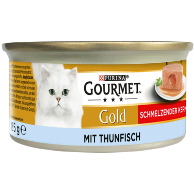 GOURMET™ Gold Schmelzender Kern mit Thunfisch Seitenansicht