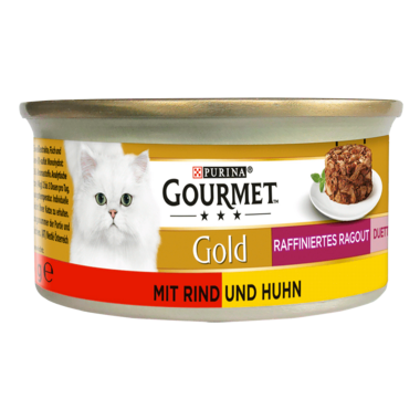 GOURMET™ Nature's Creations Soup, Köstliche Brühe mit natürlichem Thunfisch, garniert mit Garnelen Rückseite