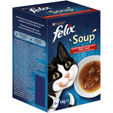 FELIX Soup Geschmacksvielfalt vom Land Seitenansicht