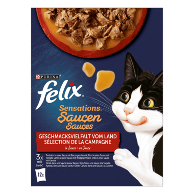 FELIX® Sensations Saucen Geschmacksvielfalt vom Land Vorderansicht
