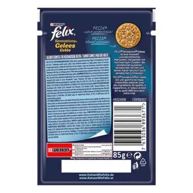 FELIX® Sensations Gelees mit Huhn & Karotte Rückseite