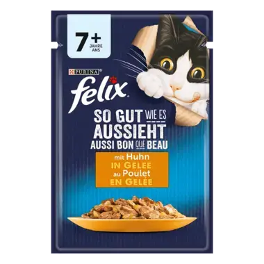 FELIX® So gut wie es aussieht Senior mit Huhn Vorderansicht