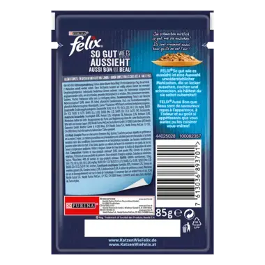FELIX® So gut wie es aussieht Senior mit Huhn Rückseite