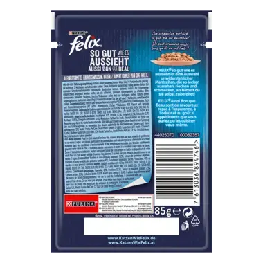 FELIX® So gut wie es aussieht mit Lachs Rückseite