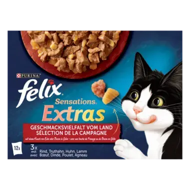 FELIX Sensations Extras Geschmacksvielfalt vom Land Vorderansicht