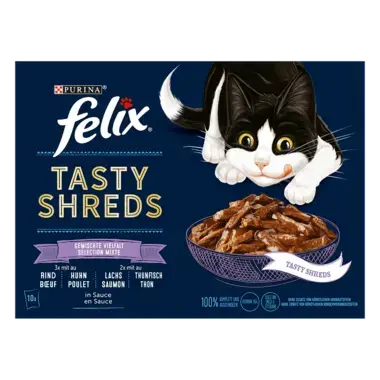 FELIX Tasty Shreds Gemischte Vielfalt Vorderansicht