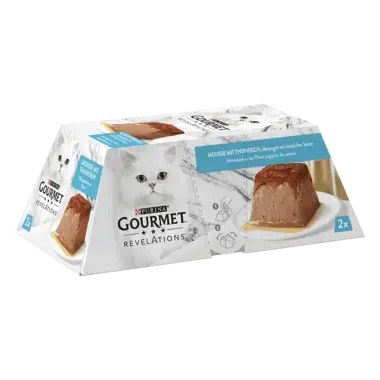 GOURMET® REVELATIONS Mousse mit Thunfisch, überzogen mit köstlicher Sauce Seitenansicht