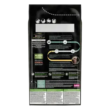 PRO PLAN® LIVECLEAR® Sterilised Adult 1+ Katzenfutter reich an Lachs Rückseite