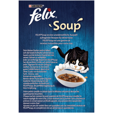 FELIX Soup Geschmacksvielfalt vom Land Rückseite