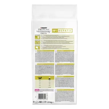 PRO PLAN VETERINARY DIETS Feline HP Hepatic Rückseite