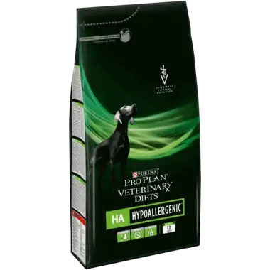 PRO PLAN VETERINARY DIETS Canine HA Hypoallergenic Trockenfutter Seitenansicht