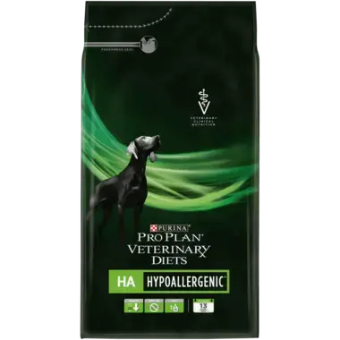 PRO PLAN VETERINARY DIETS Canine HA Hypoallergenic Trockenfutter Vorderansicht