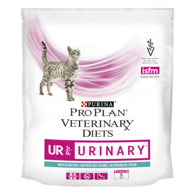 PRO PLAN VETERINARY DIETS Feline UR Urinary™ Trockenfutter Fisch Vorderansicht