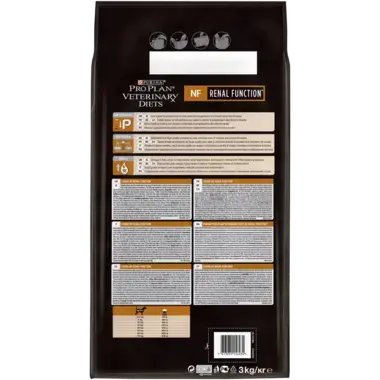 PRO PLAN VETERINARY DIETS Canine NF Renal Function Rückseite