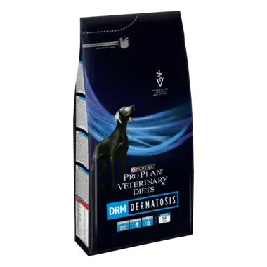PRO PLAN VETERINARY DIETS Canine DRM Dermatosis Seitenansicht