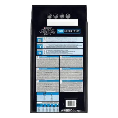 PRO PLAN VETERINARY DIETS Canine DRM Dermatosis Rückseite