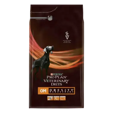 PRO PLAN VETERINARY DIETS Canine OM Obesity Management™ Trockenfutter Vorderansicht
