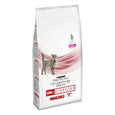 PRO PLAN VETERINARY DIETS Feline DM Diabetes Management Trockenfutter Seitenansicht