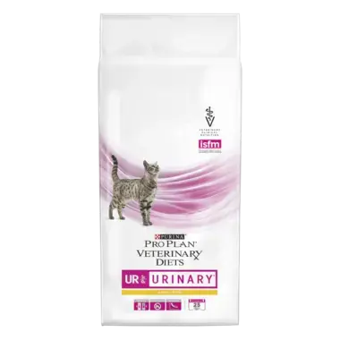 PRO PLAN VETERINARY DIETS Feline UR Urinary™ Trockenfutter Huhn Vorderansicht