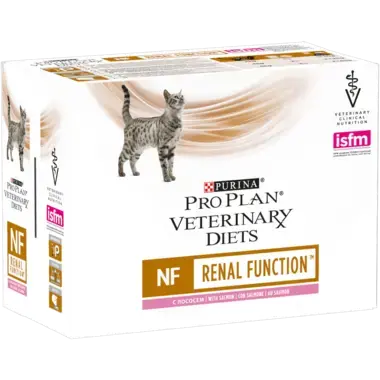 PRO PLAN VETERINARY DIETS Feline NF Renal Function Nassfutter Lachs Seitenansicht