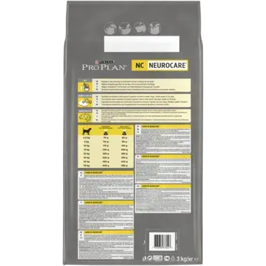 PRO PLAN Canine NC Neurocare Rückseite