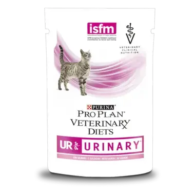 PRO PLAN VETERINARY DIETS UR Urinary Nassfutter Beutel Lachs Vorderansicht