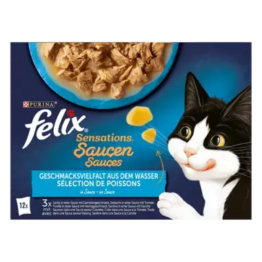 FELIX® Sensations Saucen Geschmacksvielfalt aus dem Wasser Vorderansicht
