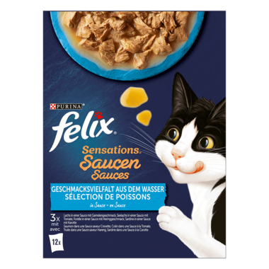 FELIX® Sensations Saucen Geschmacksvielfalt aus dem Wasser Rückseite