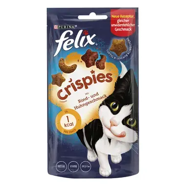 FELIX Crispies mit Rind- & Huhngeschmack Vorderansicht