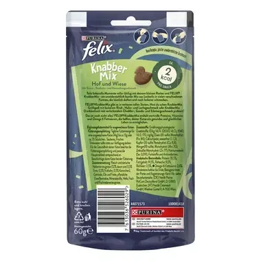FELIX® KnabberMix Hof & Wiese Rückseite