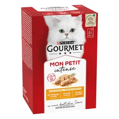GOURMET Mon Petit mit Huhn, Ente, Truthahn Seitenansicht