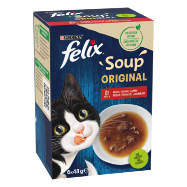 FELIX Soup Geschmacksvielfalt vom Land Seitenansicht 