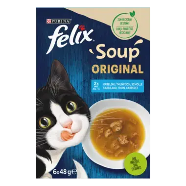 FELIX Soup Geschmacksvielfalt aus dem Wasser Vorderansicht 