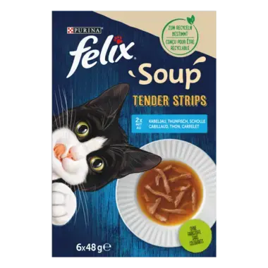 FELIX Soup Strips Geschmacksvielfalt aus dem Wasser Vorderansicht