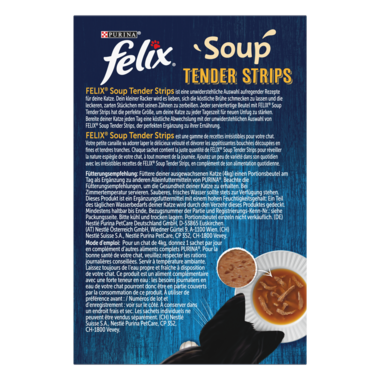 FELIX Soup Strips Gemischte Vielfalt Rückseite