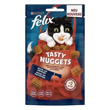 FELIX® Tasty Nuggets Reich an Rind mit Lamm