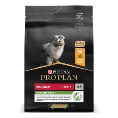PRO PLAN MEDIUM PUPPY Healthy Start reich an Huhn